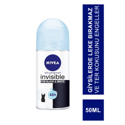 Nivea Invisible For Black & White Deo Roll On 50 ml