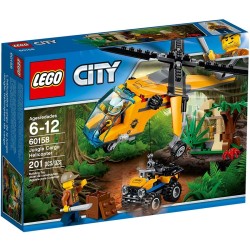 Lego City Orman Kargo Helikopteri 60158 Turuncu