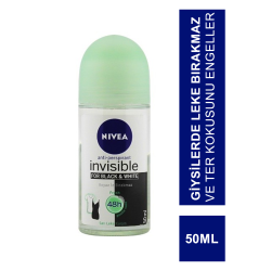 Nivea Invisible For Black & White Deo Roll On 50 ml