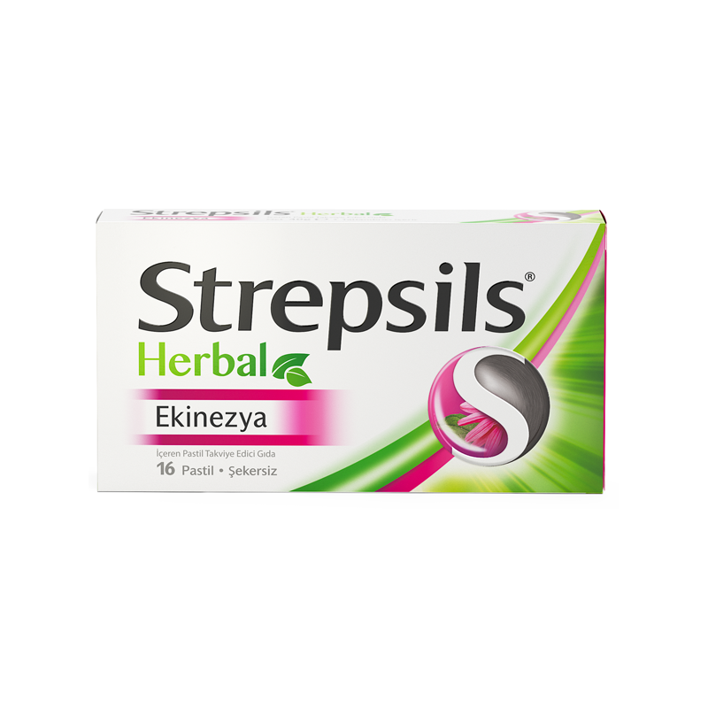 Strepsils Herbal Ekinezya 16 Pastil