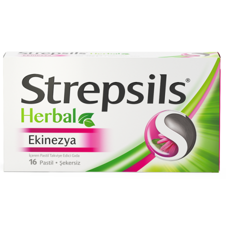 Strepsils Herbal Ekinezya 16 Pastil