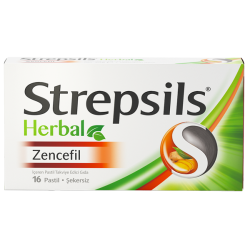 Strepsils Herbal Zencefil 16 Pastil