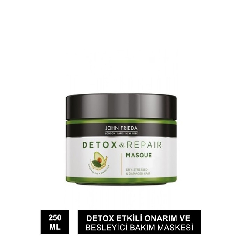 John Frieda Detox and Repair Masque 250ml John Frieda Detox and Repair Masque 250ml