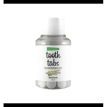 Herbatech Tooth Tabs Misvak Diş Temizleme Tableti 90 Adet