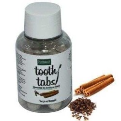 Herbatech Tooth Tabs Tarçın Karanfil Diş Temizleme Tableti 90 Adet