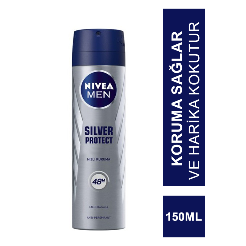 Nivea Deo Silver Protect For Men 150 ml Erkek