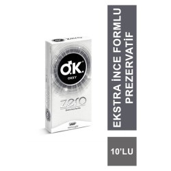 Okey Zero Ekstra İnce Formlu Prezervatif 10'lu