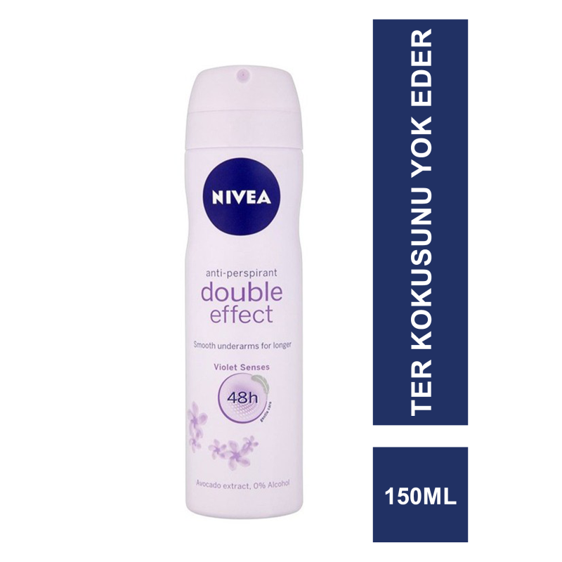 Nivea Deodorant Double Effect Mor Düşler 150 ml