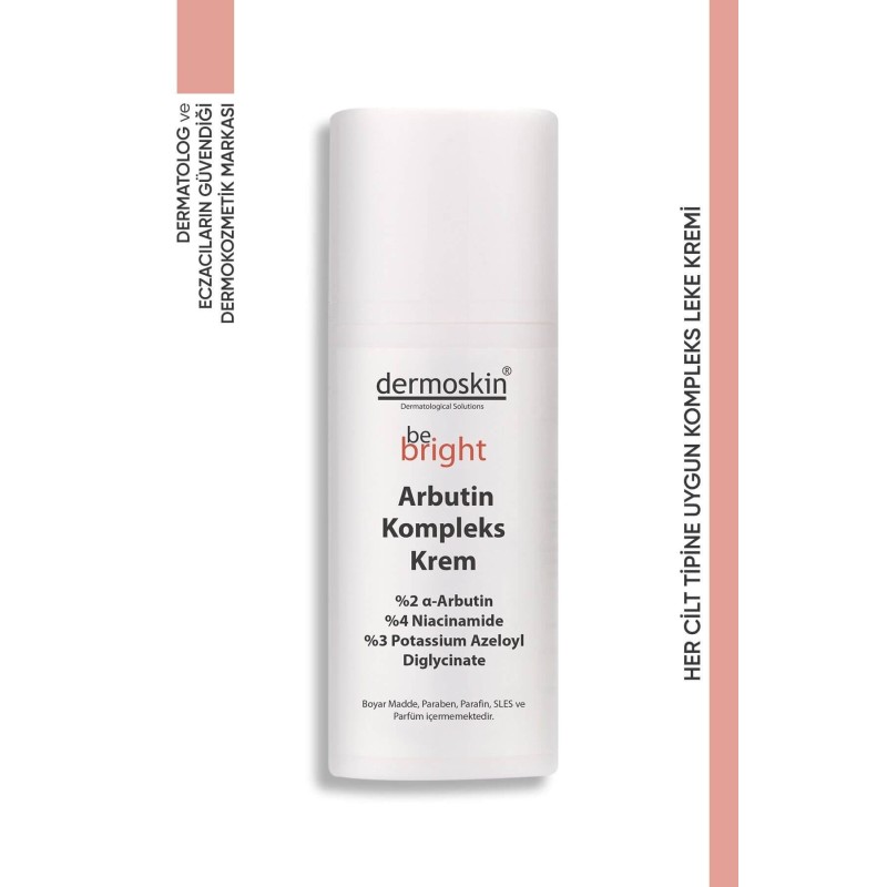 Dermoskin Be Bright Arbutin Kompleks Krem 33 ml
