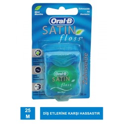 Oral-B Diş İpi Satin Floss Naneli 25 m