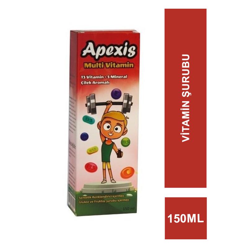Apexis Multi Vitamin Şurup 150 ml