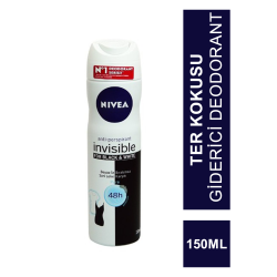 Nivea Deo Invisible For Pure Black & White Pure Deodorant 150 ml