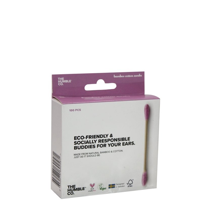 Humble Cotton Bambu Pembe Kulak Çubuğu 100 Adet