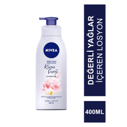 Nivea Değerli Yağlar İçeren Losyon Kiraz Çiçeği-Jojoba Yağı N/K 400ml