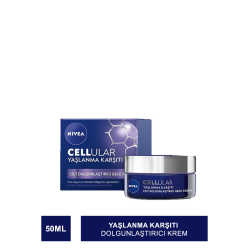 Nivea Cellular Yaşlanma Karşıtı Cilt Dolgunlaştırıcı Gece Kremi 50ml