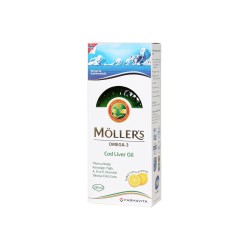 Möller's Omega Şurup Limon Aromalı 250 ml (S.K.T 10-2023)
