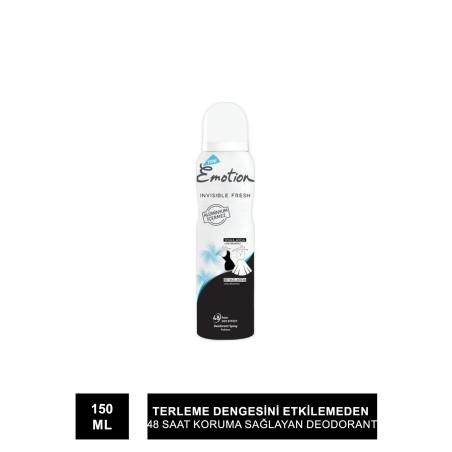 Emotion Black & White Kadın Deodorant 150 ml