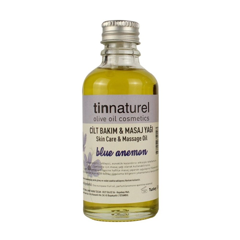Tinnaturel Cilt Bakım & Masaj Yağı Blue Anemon 50ml