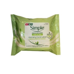Simple Makyaj Temizleme Mendili Hassas Cilt 25li