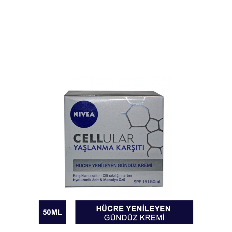 Nivea Cellular Hücre Yenileyen Gündüz Kremi 50 ml Yaşlanma Karşıtı