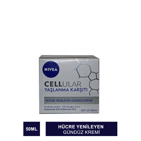 Nivea Cellular Hücre Yenileyen Gündüz Kremi 50 ml Yaşlanma Karşıtı
