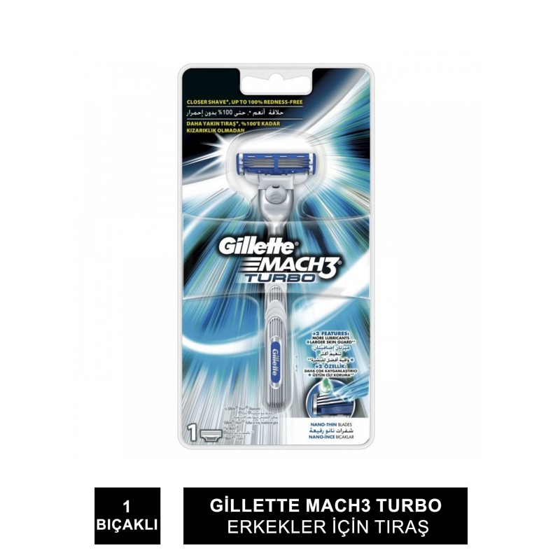 Gillette Mach3 Turbo Tıraş Makinesi Gillette Mach3 Turbo Tıraş Makinesi