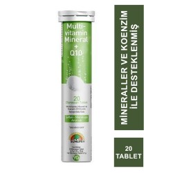 Sunlife Multivitamin Ve Koenzim Q10 Takviyesi 20 Suda Eriyen Tablet