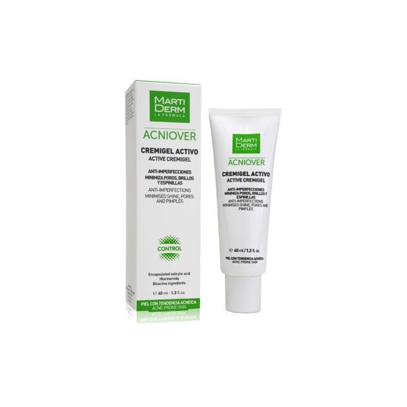 Martiderm Actover Yağlı Ciltler İçin Krem Jel 40 ml