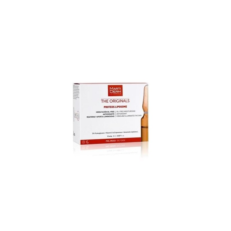 Martiderm The Originals Nemlendirici Anti Oksidan Ampul 10 x 2 ml Yağlı Ciltler İçin
