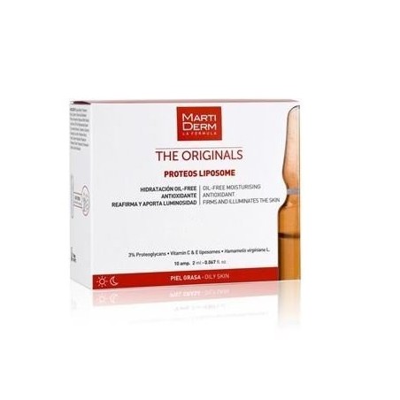 Martiderm The Originals Nemlendirici Anti Oksidan Ampul 10 x 2 ml Yağlı Ciltler İçin