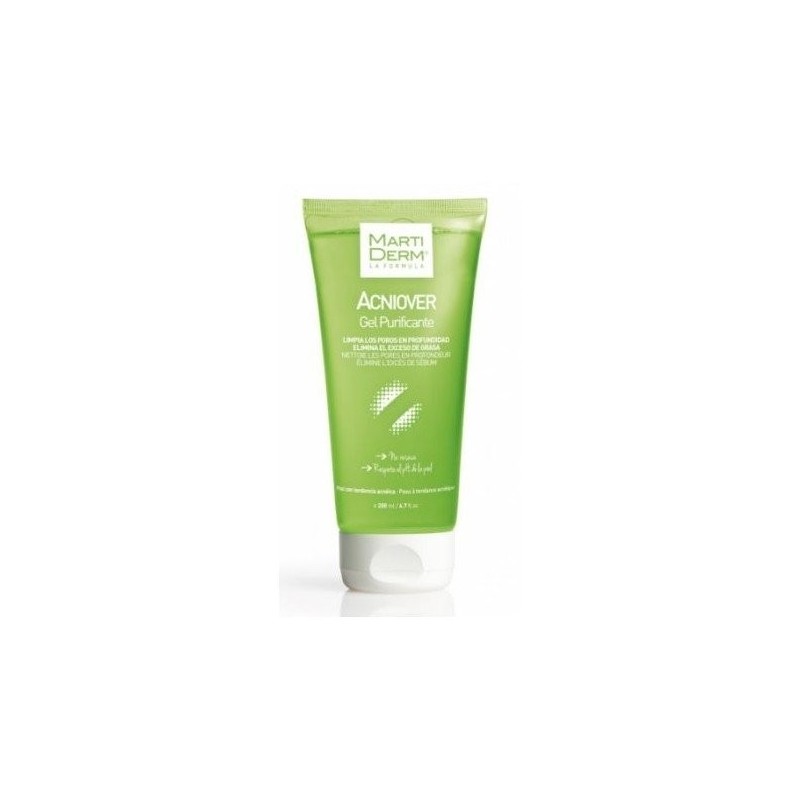 Martiderm Actover  Purifying Gel Yağlı Ciltler İçin Temizleme Jeli 200 ml