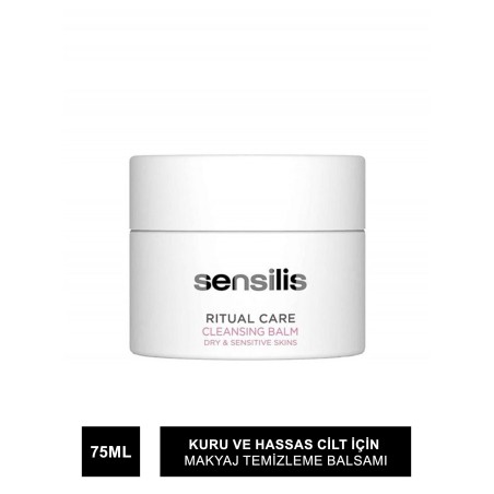 Sensilis Ritual Care Cleansing Balm 75ml-Kuru ve Hassas Cilt İçin Makyaj Temizleme Balsamı