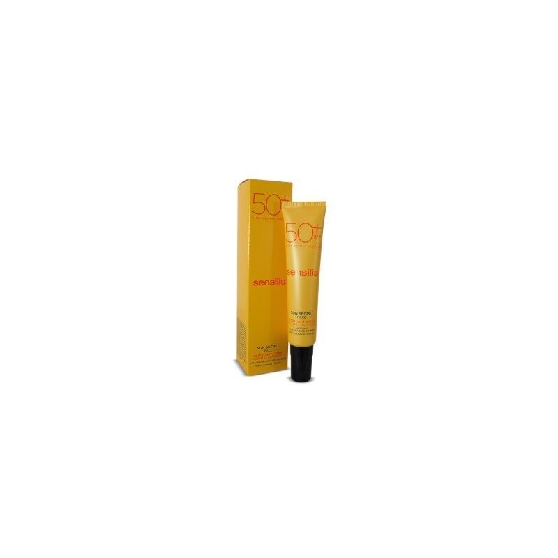 Sensilis Sun Secret Spf 50 Face Ultra Light Cream 40 ml-Hafif Yapılı Güneş Koruyucu Krem Sensilis Sun Secret Spf 50 Face Ultra Light Cream 40 ml-Hafif Yapılı Güneş Koruyucu Krem