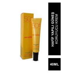 Sensilis  Sun Secret Spf 50 Face Ultra Light Cream 40 ml-Hafif Yapılı Güneş Koruyucu Krem