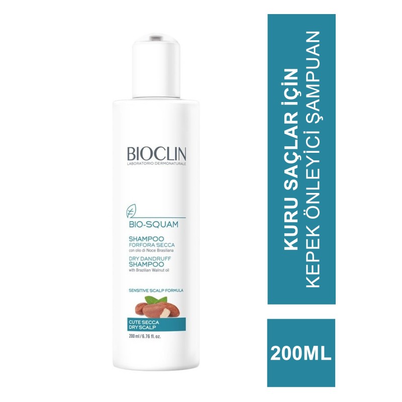Bioclin Bio Squam Dry Dandruff Shampoo 200ml