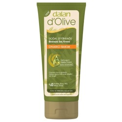 Dalan D Olive 200Ml Zeytinyağlı Saç Kremi- Kuru Ve Yıpranmış Saçlar İçin