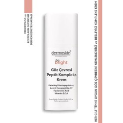Dermoskin Be Bright Göz Çevresi Peptit Kompleks Krem 15 ml