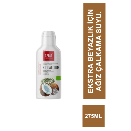 Splat Mouthwash Biocalcium Ağız Çalkama Suyu 275ml (S.K.T 10-2023)