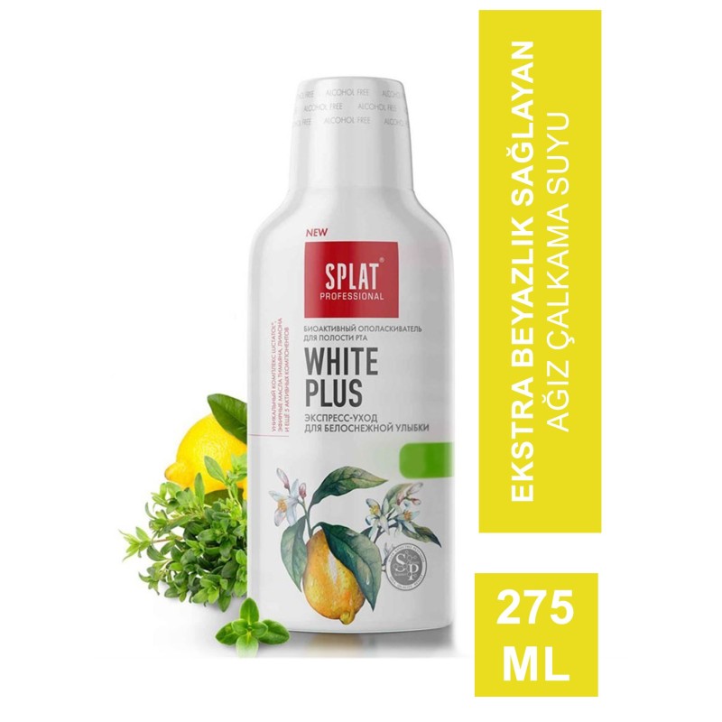 Splat Professional White Plus Ağız Çalkalama Suyu 275 ml