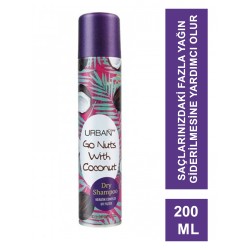 Urban Care Dry Shampoo Go Nuts with Coconut Kuru Şampuan 200 ml