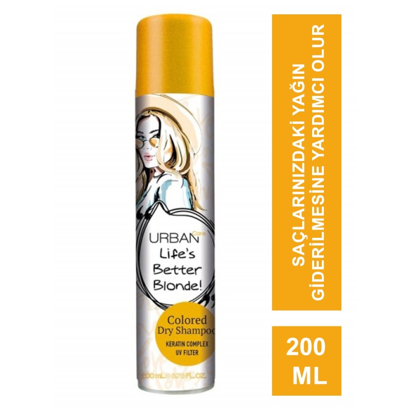 Urban Care Kuru Şampuan Sarı Saçlar İçin 200 Ml