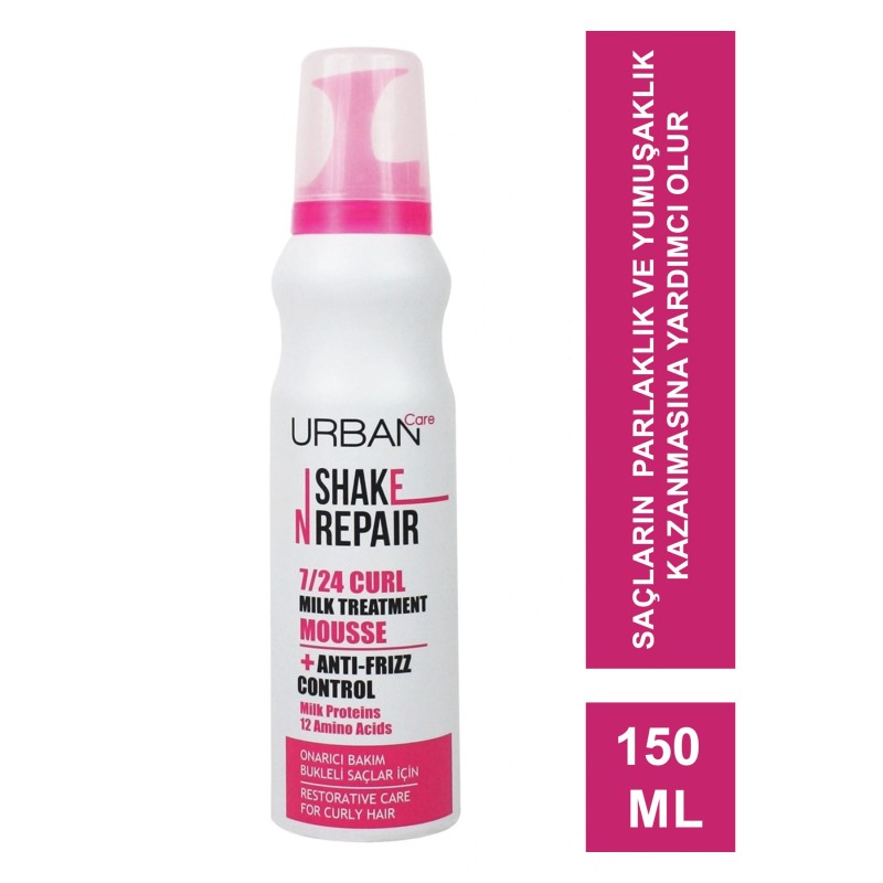 Urban Care Bukleli Saçlar İçin Onarıcı Bakım Köpüğü 150 ml