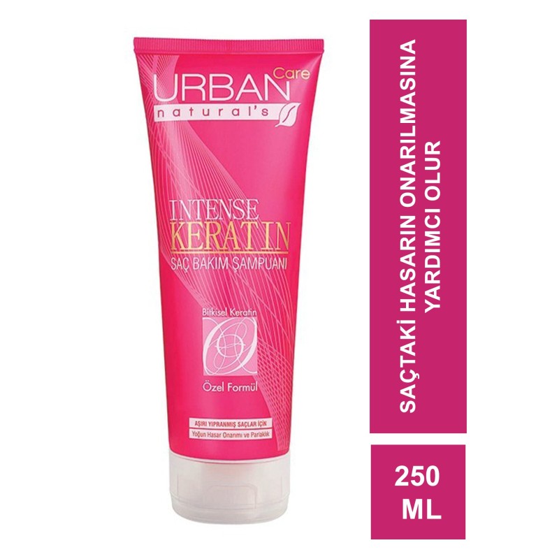Urban Care Intense Keratin Şampuan 250 ml- Aşırı yıpranmış Saçlar Urban Care Intense Keratin Şampuan 250 ml- Aşırı yıpranmış Saçlar