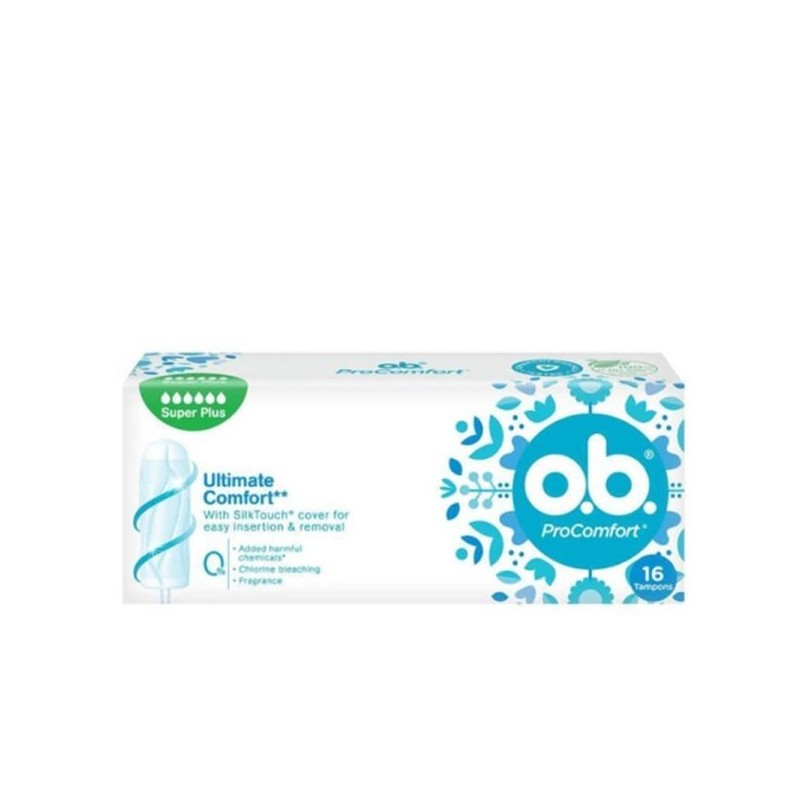 O.B. Pro Comfort Süper Plus Tampon 16 Adet