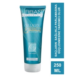Urban Care Collagen&Keratin Saç Bakım Şampuanı 250 ml - Kuru, Mat ve İnce Telli Saçlar