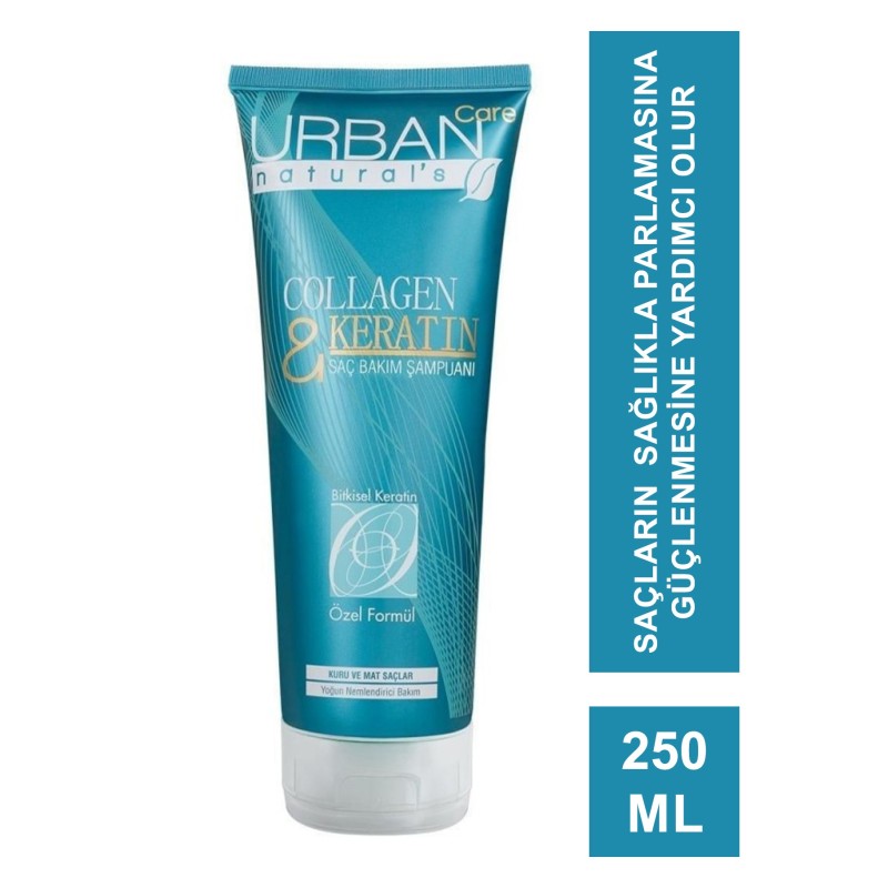 Urban Care Collagen&Keratin Saç Bakım Şampuanı 250 ml - Kuru, Mat ve İnce Telli Saçlar Urban Care Collagen&Keratin Saç Bakım Şampuanı 250 ml - Kuru, Mat ve İnce Telli Saçlar