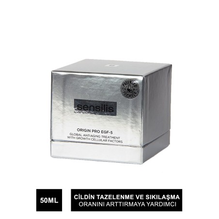 Sensilis Origin Pro EGF-5 Cream 50 ml Yaşlanma Karşıtı Krem