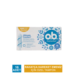 O.B. Pro Comfort Normal Tampon 16 Adet