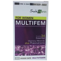 Suda Vitamin Vitamins For Women MultiFem 30 Kapsül Fiyatları ve Yorumları