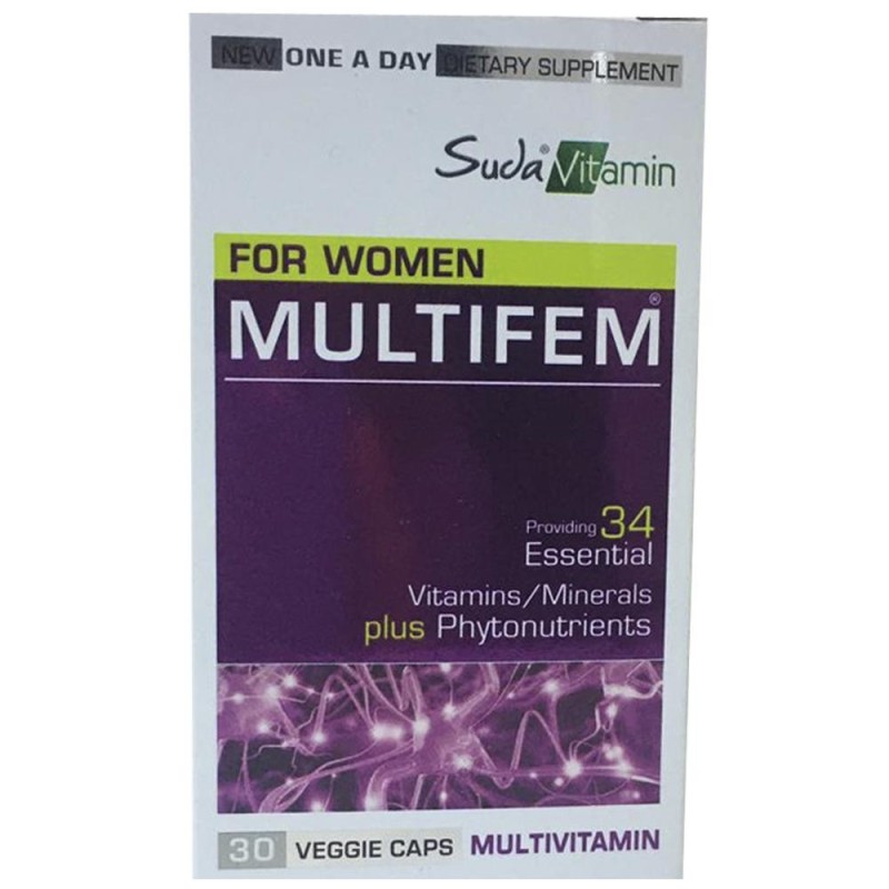 Suda Vitamin Vitamins For Women MultiFem 30 Kapsül Fiyatları ve Yorumları Suda Vitamin Vitamins For Women MultiFem 30 Kapsül Fiyatları ve Yorumları